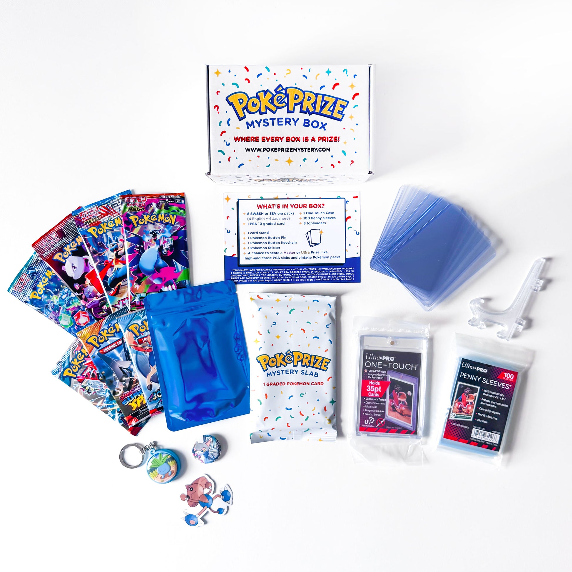mystery japanese pokemon card-cubes PokePrize Mystery Box