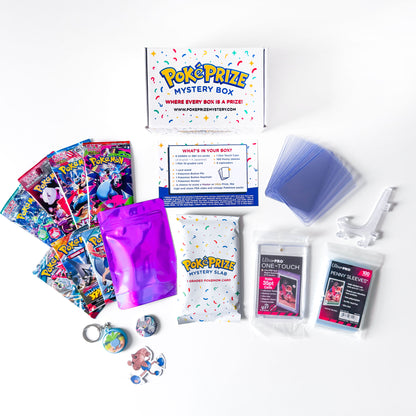 mystery box pokemon cards PokePrize Mystery Box